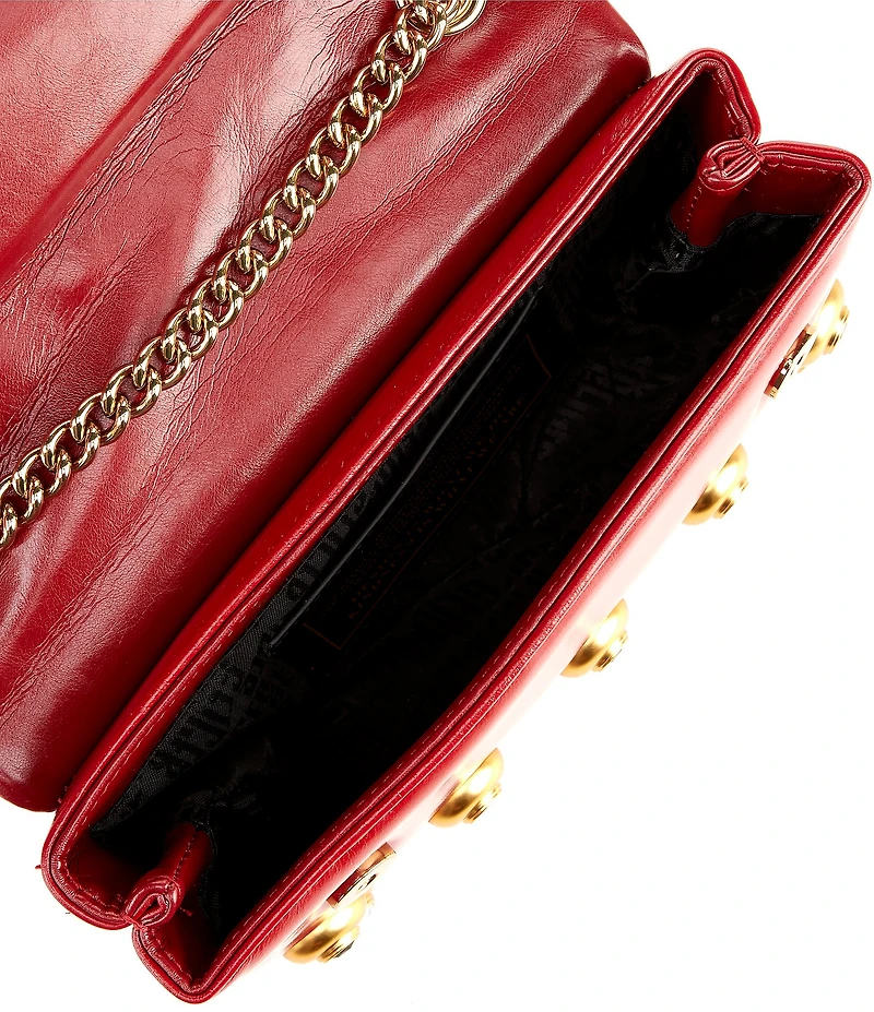 Kurt Geiger London Kensington Gem Studded Leather Shoulder Bag