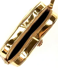 Kurt Geiger London Kensington Liquid Metallic Heart Crossbody Bag