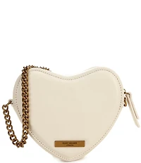 Kurt Geiger London Kensington Floral Applique Studded Heart Crossbody Bag