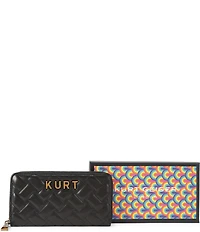 Kurt Geiger London Kensington Kurt Zip Around Leather Wallet