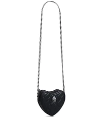 Kurt Geiger London Kensington Leather Heart Crossbody Bag
