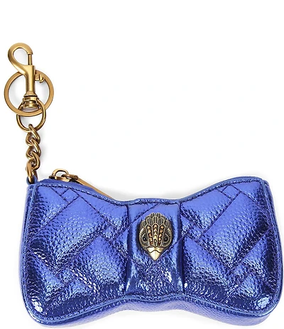 Kurt Geiger London Kensington Metallic Novelty Bow Bag Charm