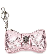 Kurt Geiger London Kensington Metallic Novelty Bow Bag Charm
