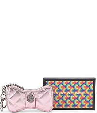 Kurt Geiger London Kensington Metallic Novelty Bow Bag Charm