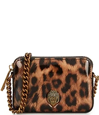 Kurt Geiger London Kensington Micro Cheetah Print Camera Crossbody Bag