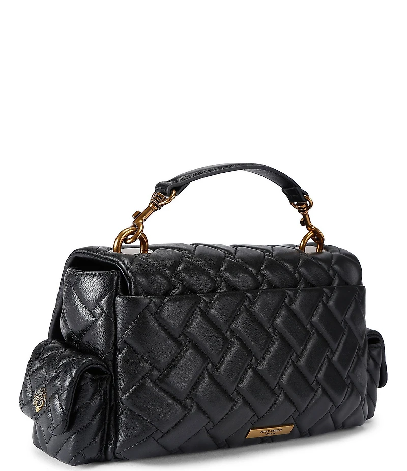 Kurt Geiger London Kensington Multi-Pocket Top Handle Crossbody Shoulder Bag