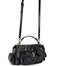 Kurt Geiger London Kensington Multi-Pocket Top Handle Crossbody Shoulder Bag