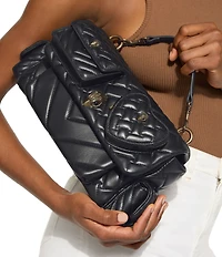 Kurt Geiger London Kensington Multi-Pocket Top Handle Crossbody Shoulder Bag