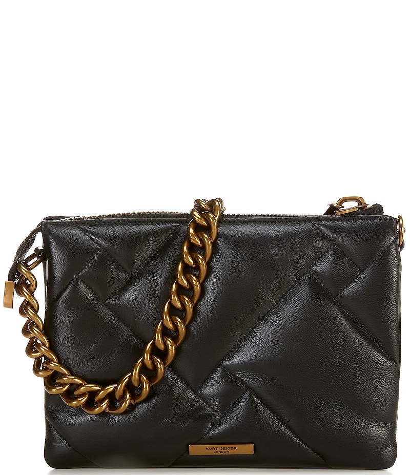 Kurt Geiger London Kensington Puff 3 Quilted Crossbody Bag