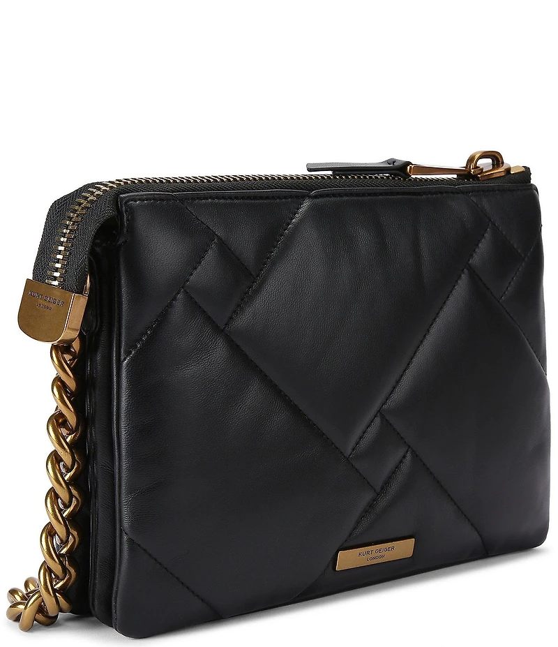Kurt Geiger London Kensington Puff 3 Quilted Crossbody Bag