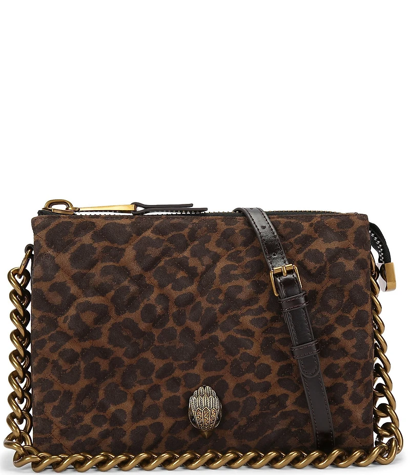 Kurt Geiger London Kensington Suede Puff 3 Pouch Crossbody Bag