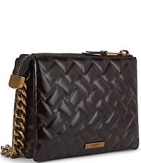 Kurt Geiger London Kensington Suede Puff 3 Pouch Crossbody Bag