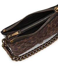 Kurt Geiger London Kensington Suede Puff 3 Pouch Crossbody Bag