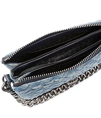 Kurt Geiger London Kensington Puff Three Pouch Heart Embossed Crossbody Bag