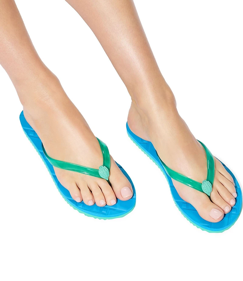 Kurt Geiger London Kensington Q Logo Pool Flip Flops