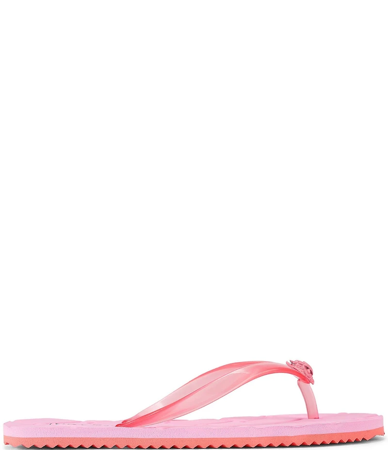 Kurt Geiger London Kensington Q Logo Pool Flip Flops