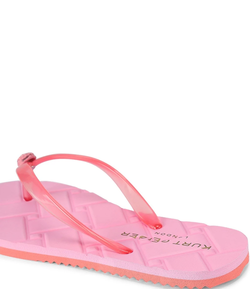 Kurt Geiger London Kensington Q Logo Pool Flip Flops