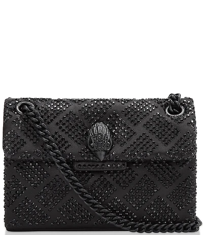 Kurt Geiger London Mini Kensington Monochromatic Rhinestone Crossbody Bag