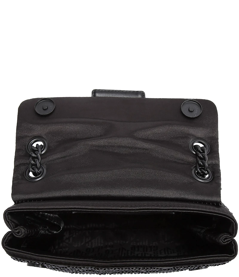 Kurt Geiger London Mini Kensington Monochromatic Rhinestone Crossbody Bag