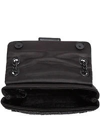 Kurt Geiger London Mini Kensington Monochromatic Rhinestone Crossbody Bag
