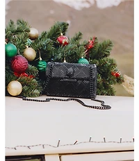 Kurt Geiger London Mini Kensington Monochromatic Rhinestone Crossbody Bag