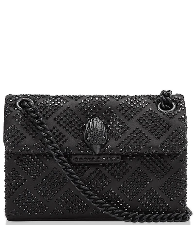 Kurt Geiger London Mini Kensington Monochromatic Rhinestone Crossbody Bag