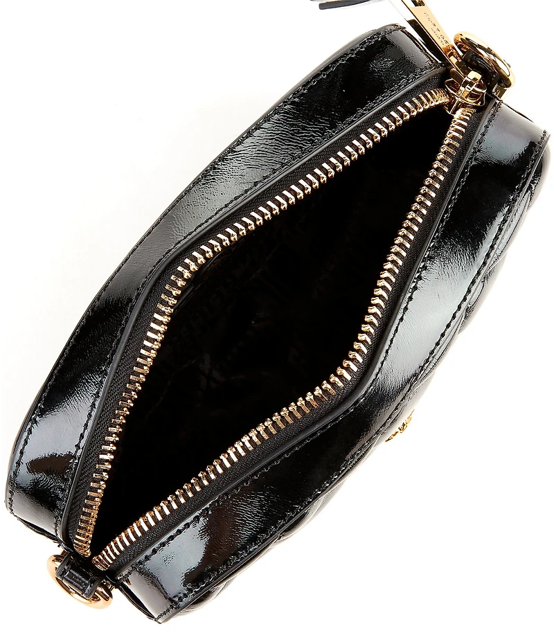 Kurt Geiger London Kensington Small Studded Strap Quilted Camera Crossbody Bag
