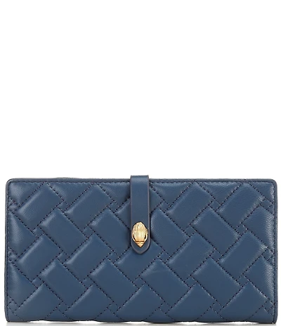 Kurt Geiger London Kensington Soft Woven Leather Wallet
