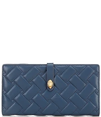 Kurt Geiger London Kensington Soft Woven Leather Wallet