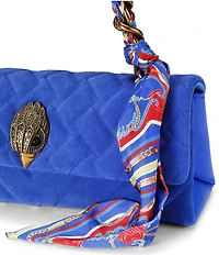Kurt Geiger London Kensington Suede East-West Kurt Scarf Shoulder Bag