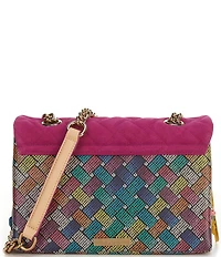Kurt Geiger London Kensington Suede Fringe Convertible Crossbody Bag