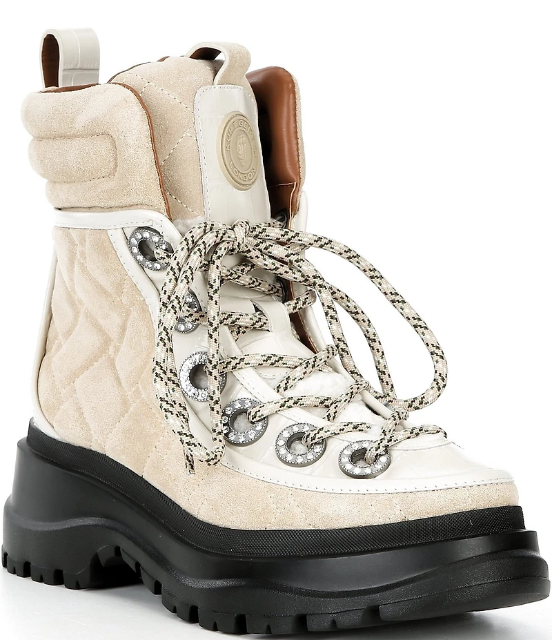 Kurt Geiger London Kensington Suede Hiker Booties