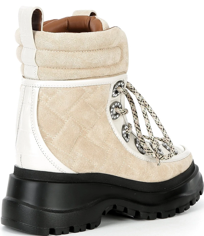 Kurt Geiger London Kensington Suede Hiker Booties