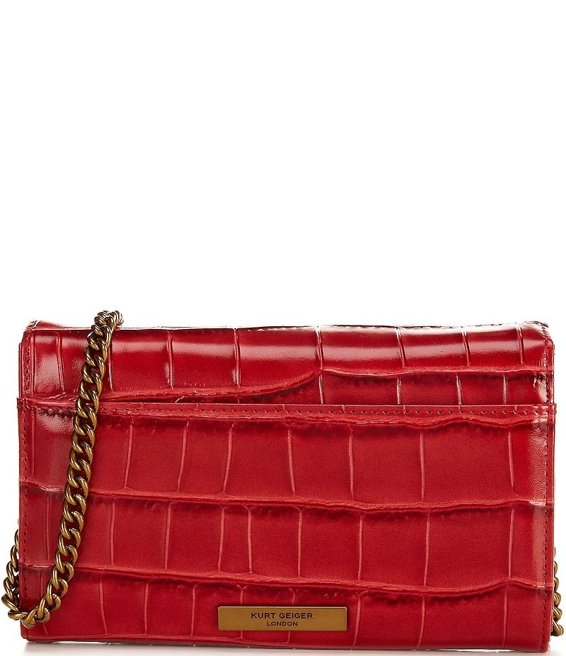Kurt Geiger London Kensington Wallet On Chain Crossbody Bag