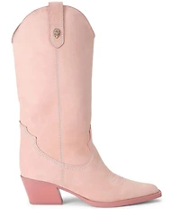 Kurt Geiger London Kiss Western Suede Cowboy Boots