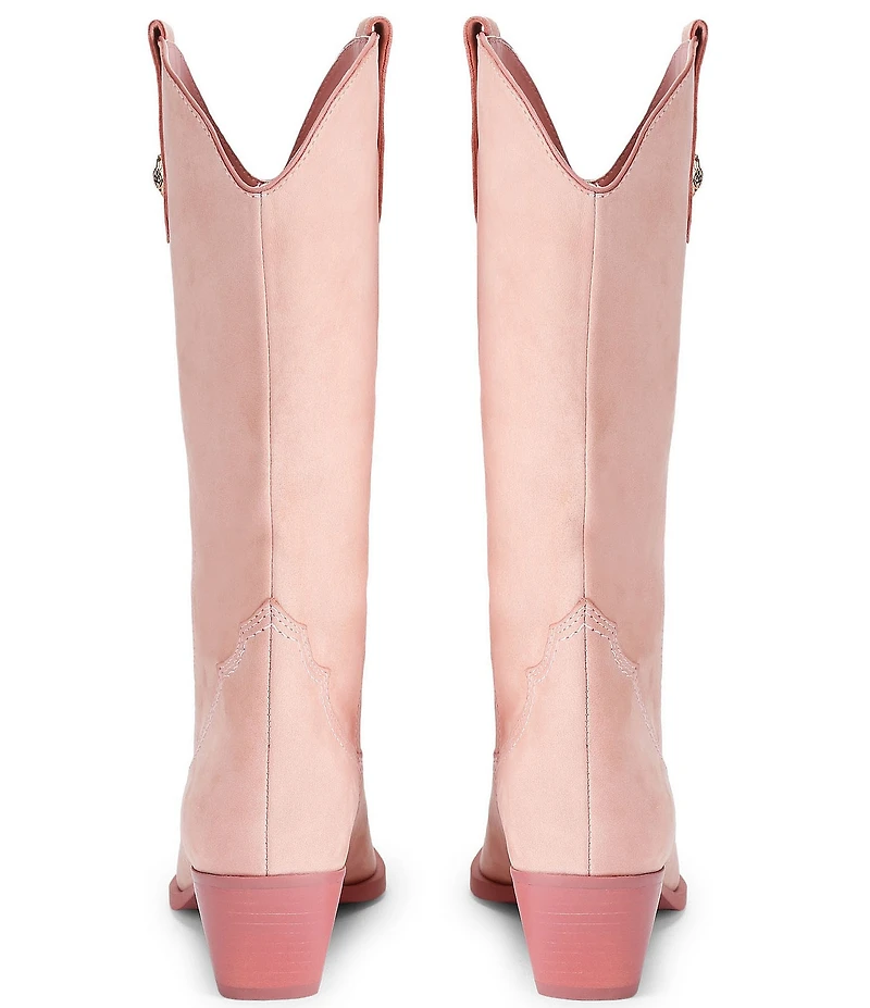 Kurt Geiger London Kiss Western Suede Cowboy Boots