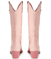 Kurt Geiger London Kiss Western Suede Cowboy Boots