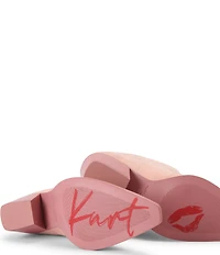 Kurt Geiger London Kiss Western Suede Cowboy Boots