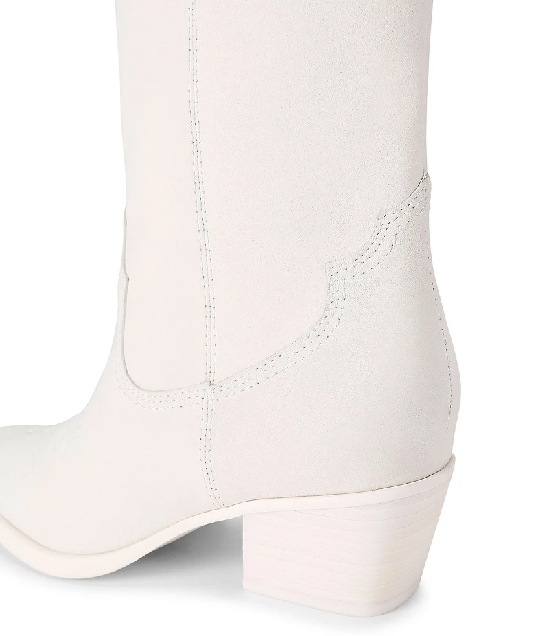 Kurt Geiger London Kiss Western Suede Cowboy Boots