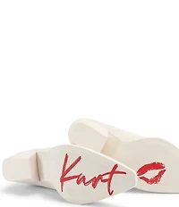 Kurt Geiger London Kiss Western Suede Cowboy Boots