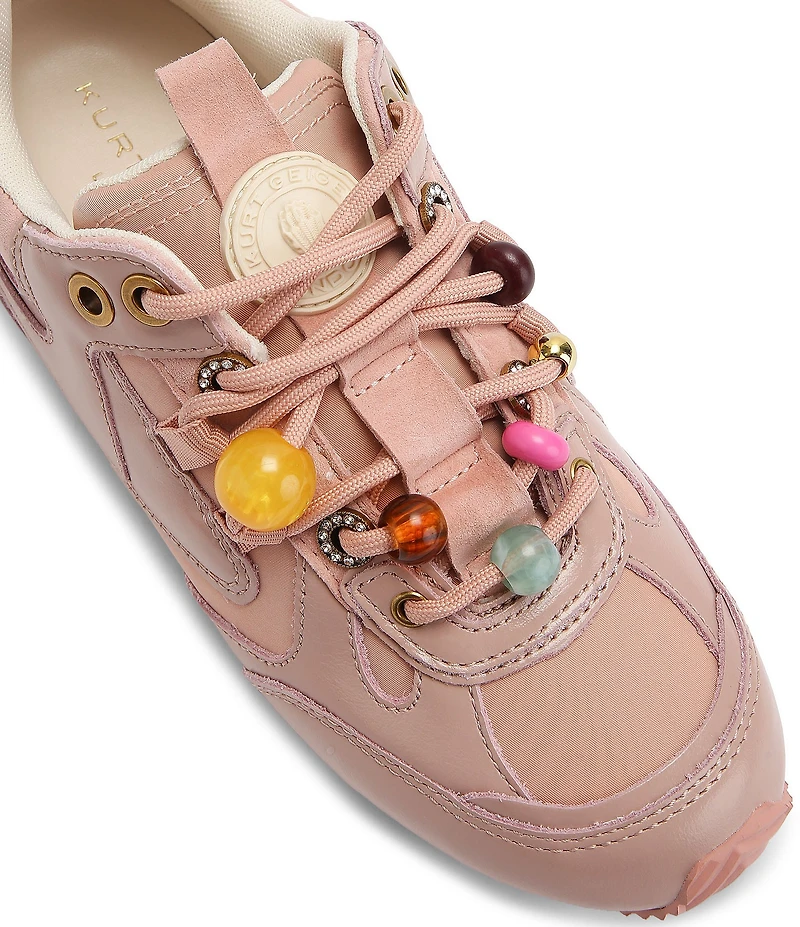 Kurt Geiger London Kurt Bead Slim Runner Logo Sneakers