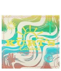 Kurt Geiger London Kurt Cabana Rainbow Silk Square Scarf