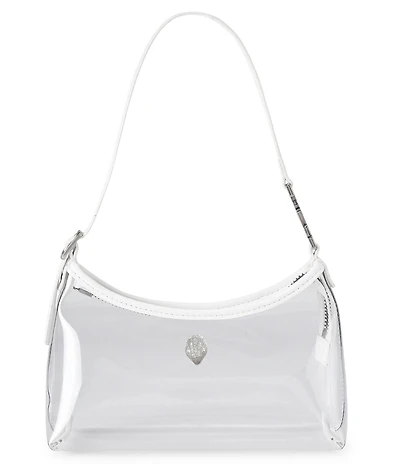 Kurt Geiger London Kurt Clear Vinyl Sling Shoulder Bag