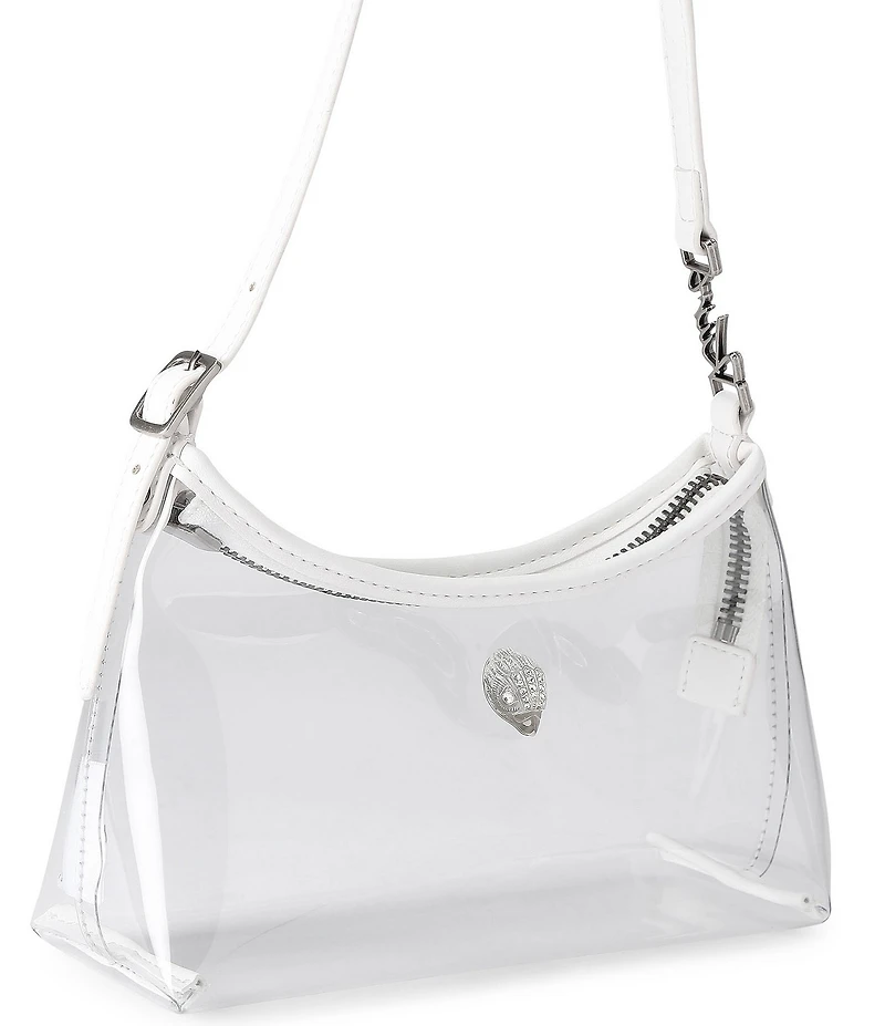 Kurt Geiger London Kurt Clear Vinyl Sling Shoulder Bag