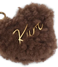 Kurt Geiger London Kurt Heart Faux Fur Bag Charm Key Chain