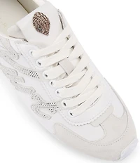 Kurt Geiger London Kurt Islington Embellished Logo Leather Sneakers