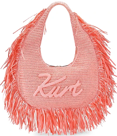 Kurt Geiger London Kurt Large Hobo Fringe Bag