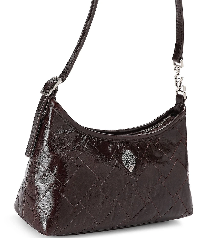 Kurt Geiger London Kurt Leather Quilted Sling Shoulder Bag