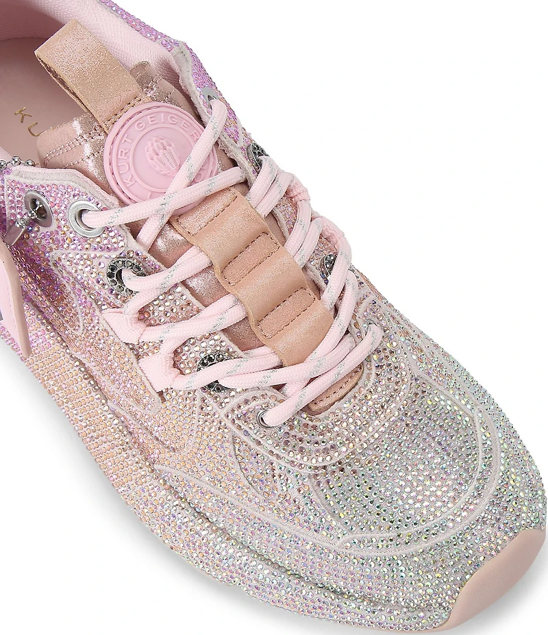 Kurt Geiger London Kurt Runner Ornament Crystal Runner Platform Sneakers