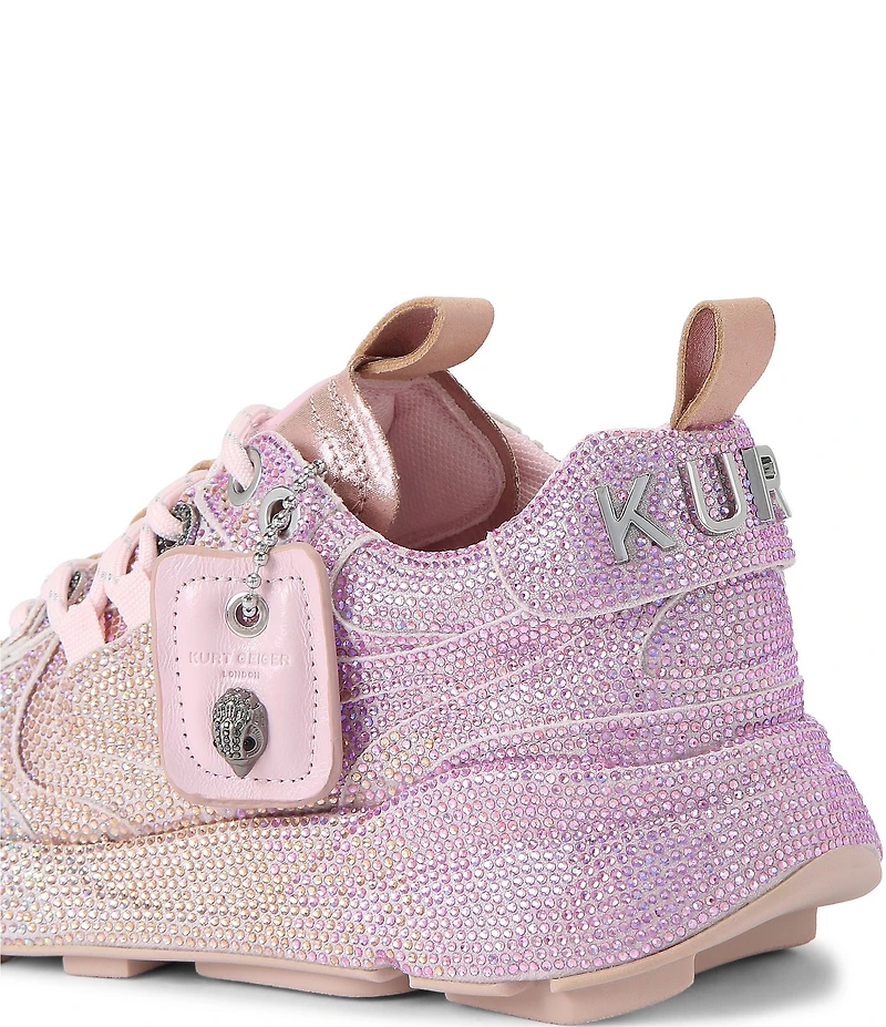 Kurt Geiger London Kurt Runner Ornament Crystal Runner Platform Sneakers